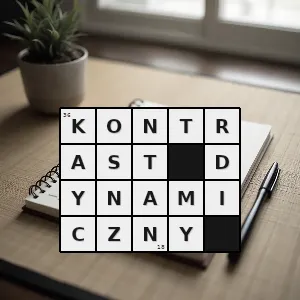 Hasło krzyżówkowe elektrooptyczny - kontrast dynamiczny – rozwiązanie, synonimy, podpowiedzi i definicje krzyżówkowe